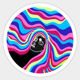 Vinyl Record - Nefelibata Sticker